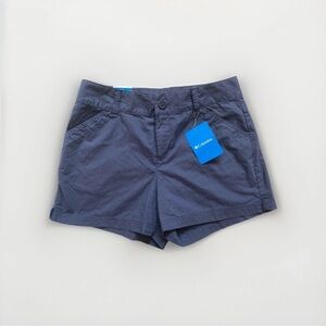 NWT Columbia Washed Out™ Shorts - Navy Blue - Size 6 - 4" Inseam